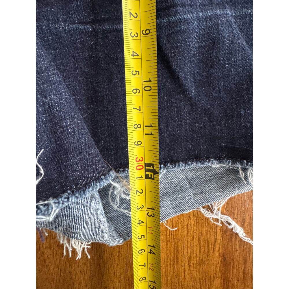American Eagle Dark Wash Denim Shorts Women’s Size 6 - Picture 7 of 10